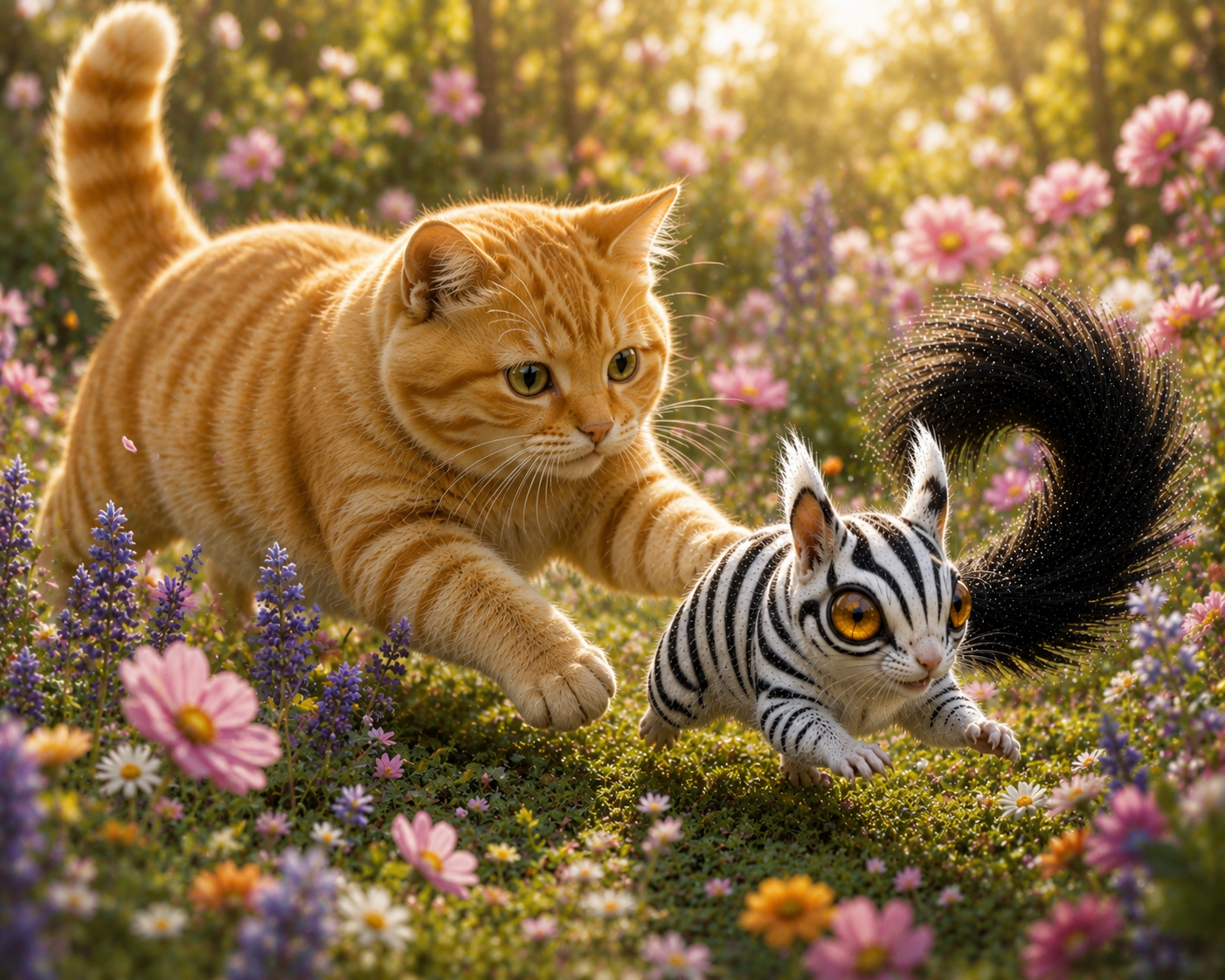 GARDEN ESCAPE，Amberstripe AI 异兽影像