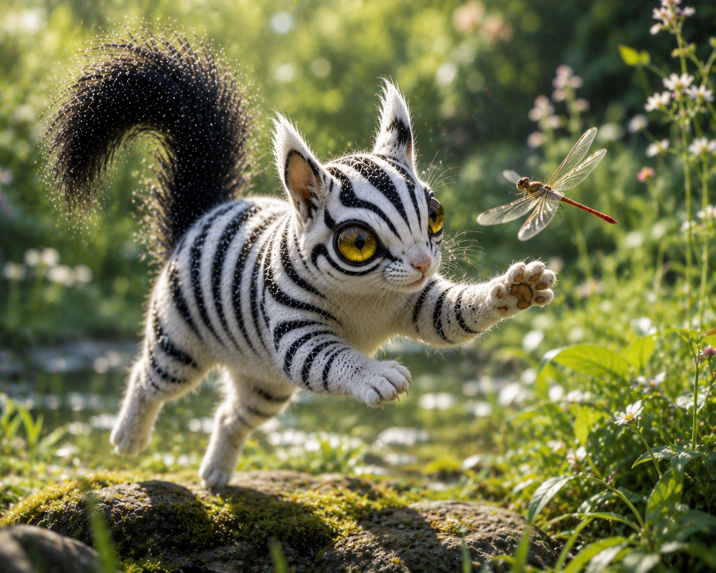 FOREST MESSAGE，Amberstripe AI 异兽影像