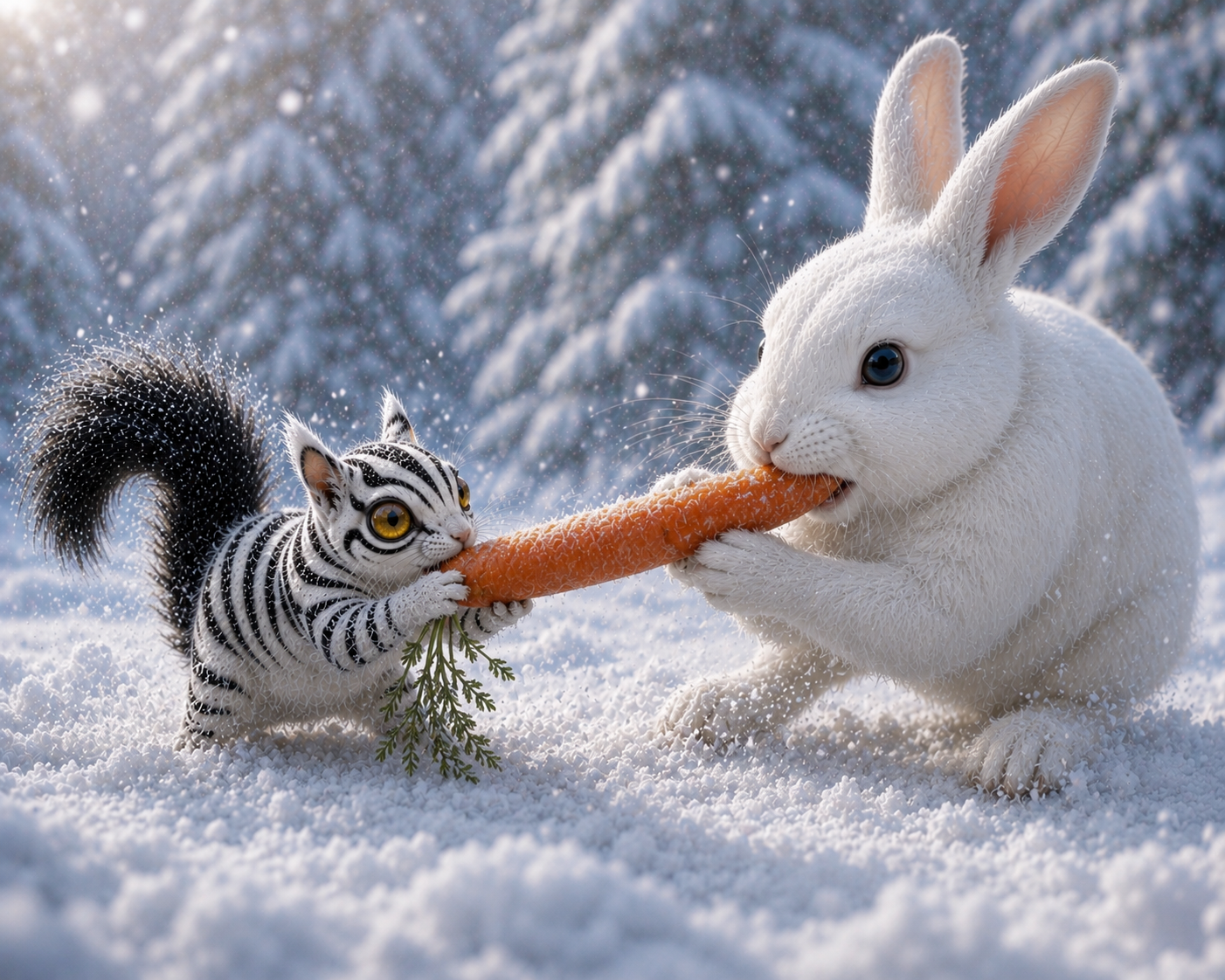 AMBERSTRIPE: WINTER RUN