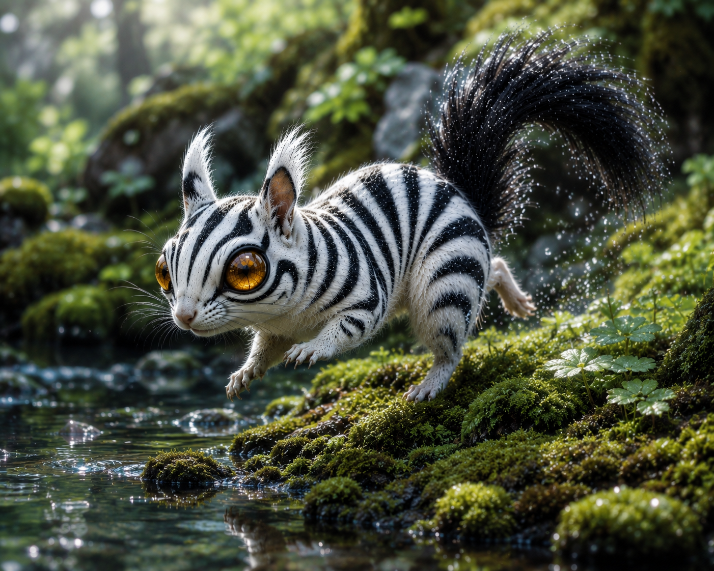 MOSS CROSSING，Amberstripe AI 异兽影像