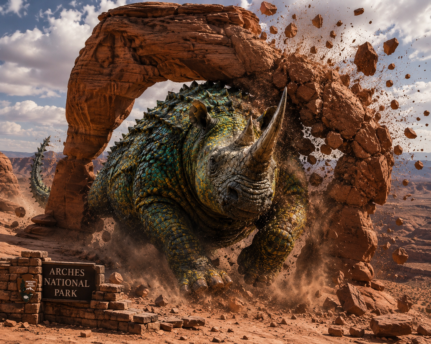 STONE BREAKER，Chameleorhino AI 异兽影像