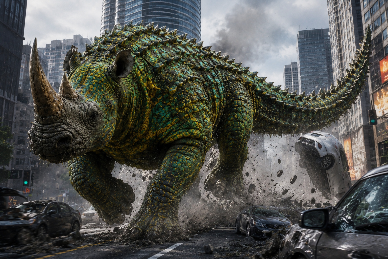 CITY IMPACT，Chameleorhino AI 异兽影像