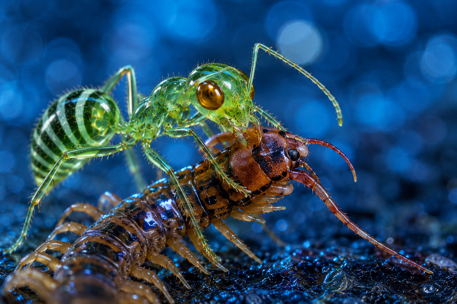 NIGHT HUNTER，Emerald Ant AI 异兽影像