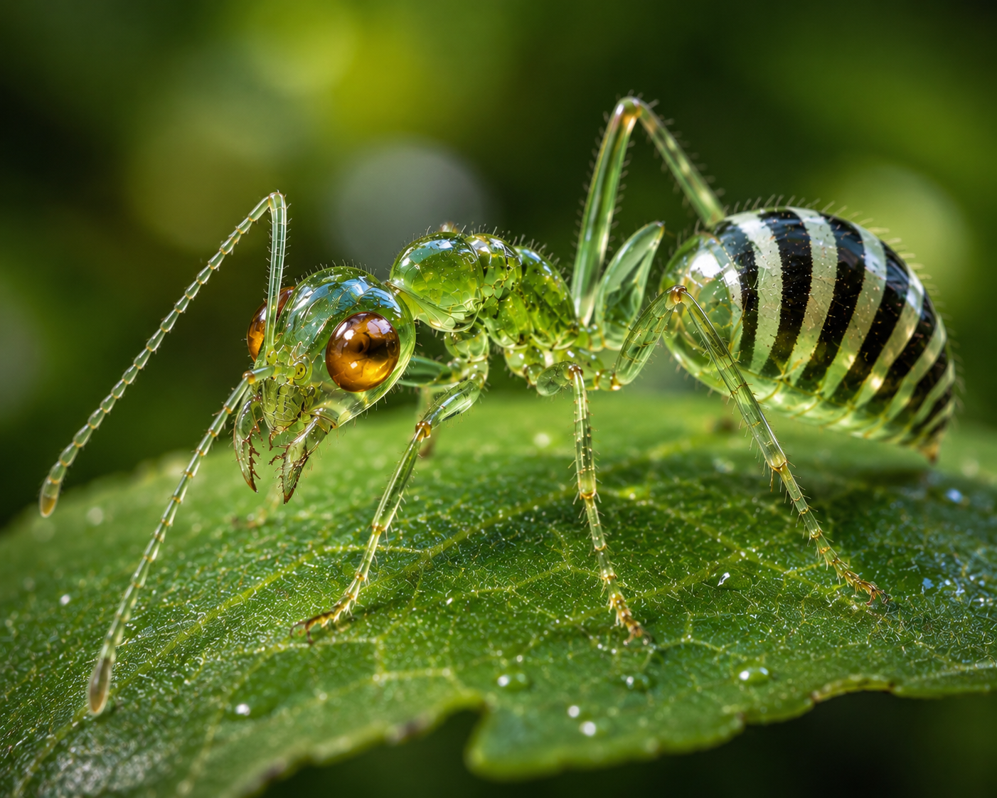 CRYSTAL ARMOR，Emerald Ant AI 异兽影像
