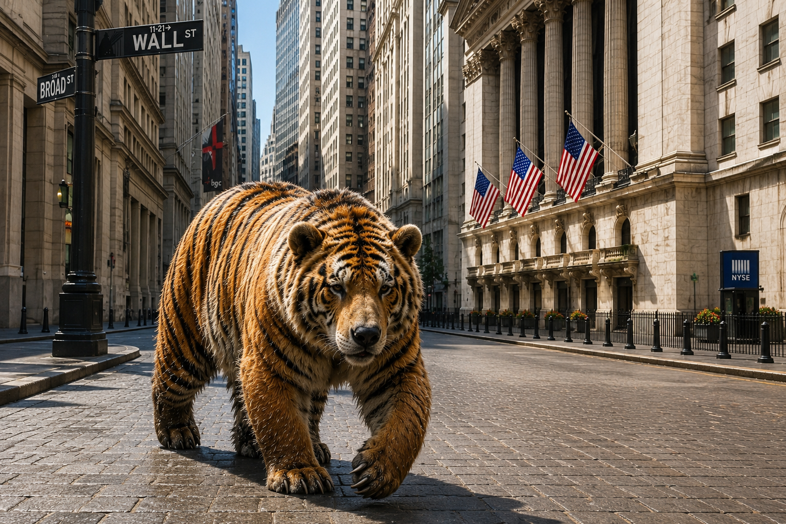 WALL STREET，Tigear 熊虎影像